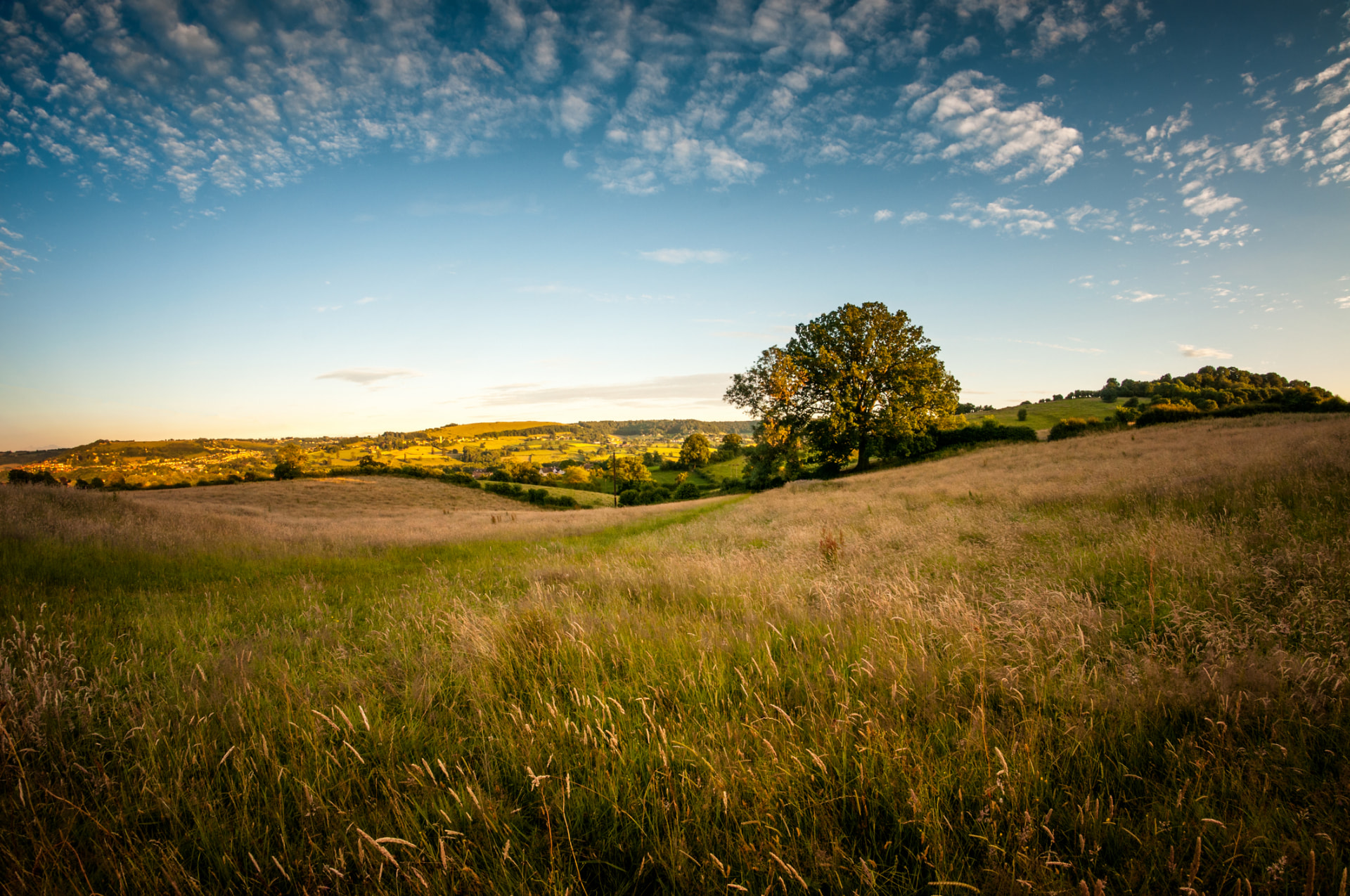 Cotswolds countryside near Stroud