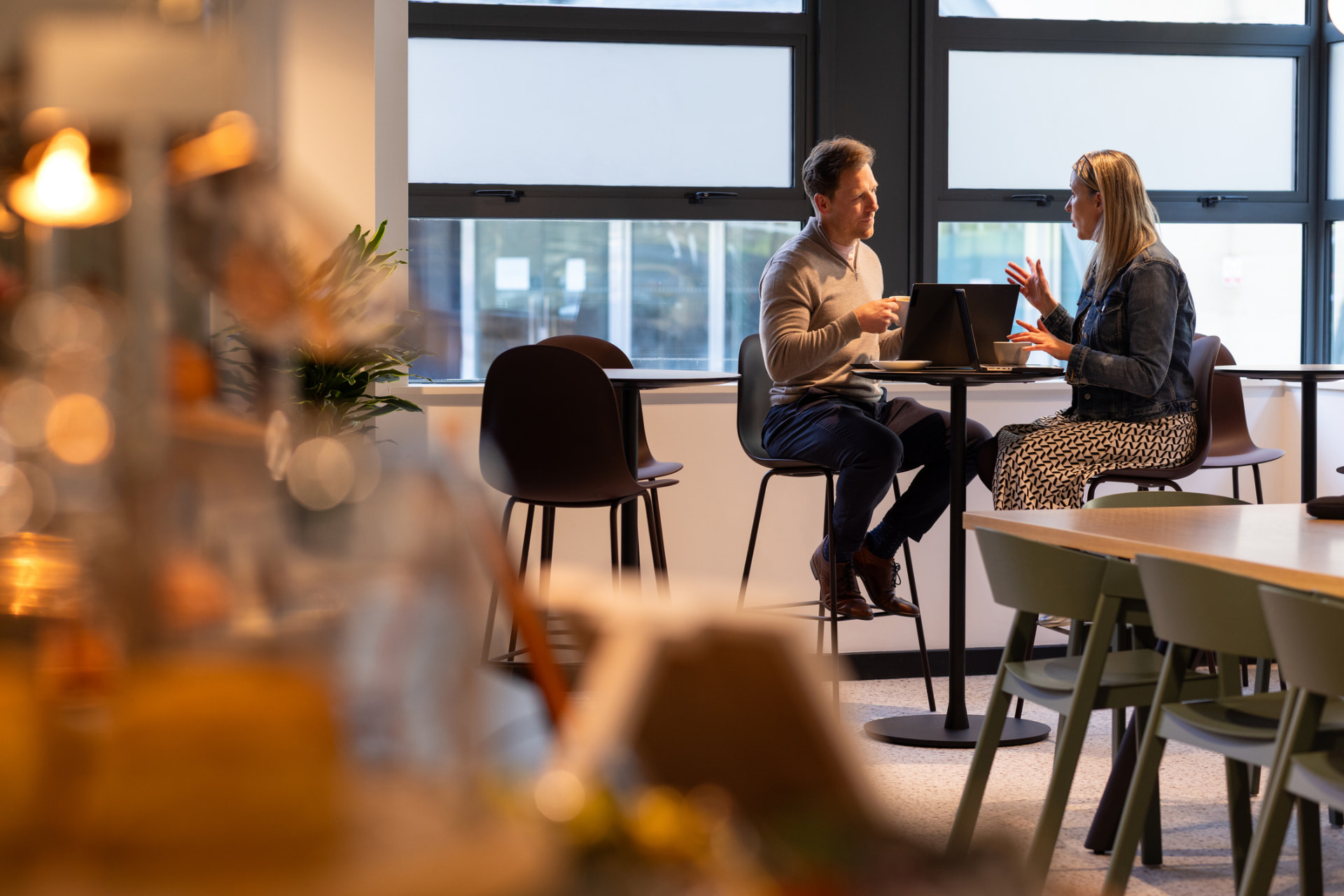 Tectona advisors in a boardroom discussion