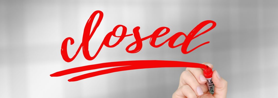 coronavirus - closed text