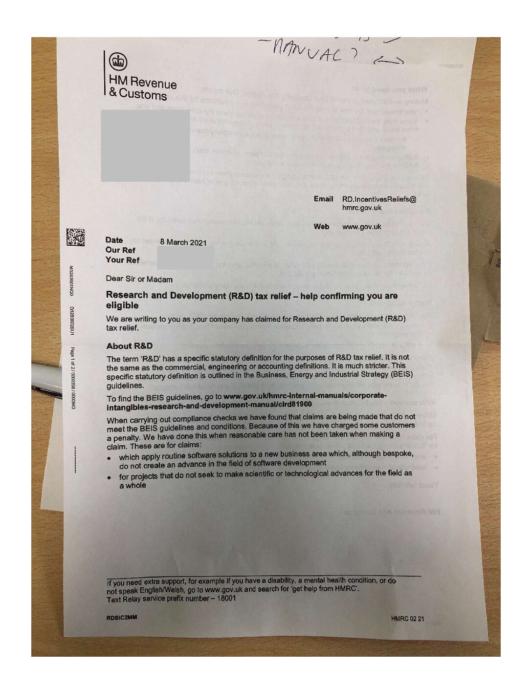 134 In 3 No 7 Have You Or Your Clients Received A NUDGE Letter 